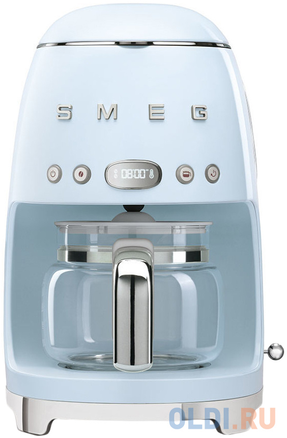 

Кофеварка Smeg DCF02PBEU 1050 Вт пастельный голубой