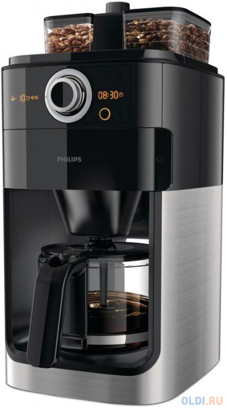 

Кофеварка капельная Philips HD7769 1000Вт черный/стальной
