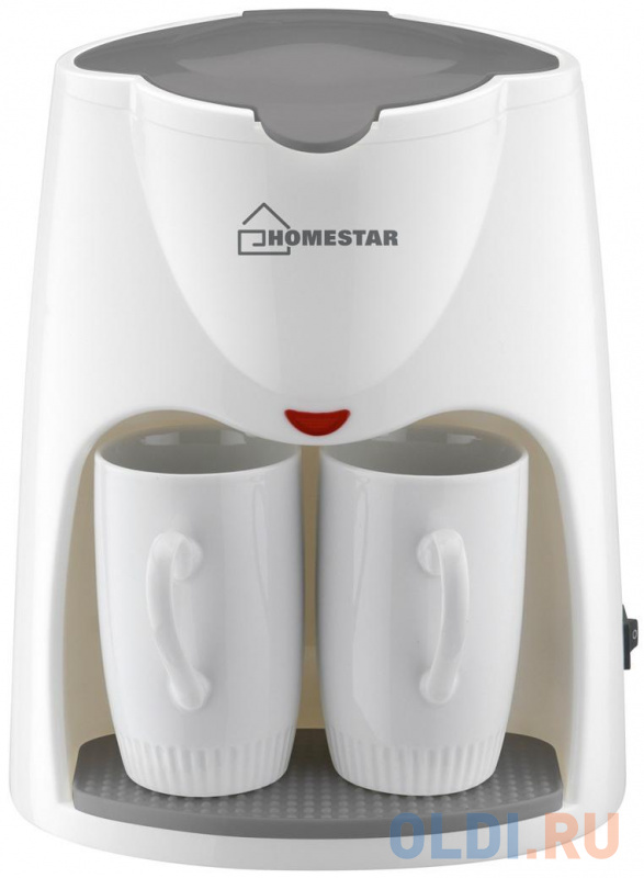 

КОФЕВАРКА "HOMESTAR" HS-2020 500 ВТ, 2 ЧАШКИ (1/12
