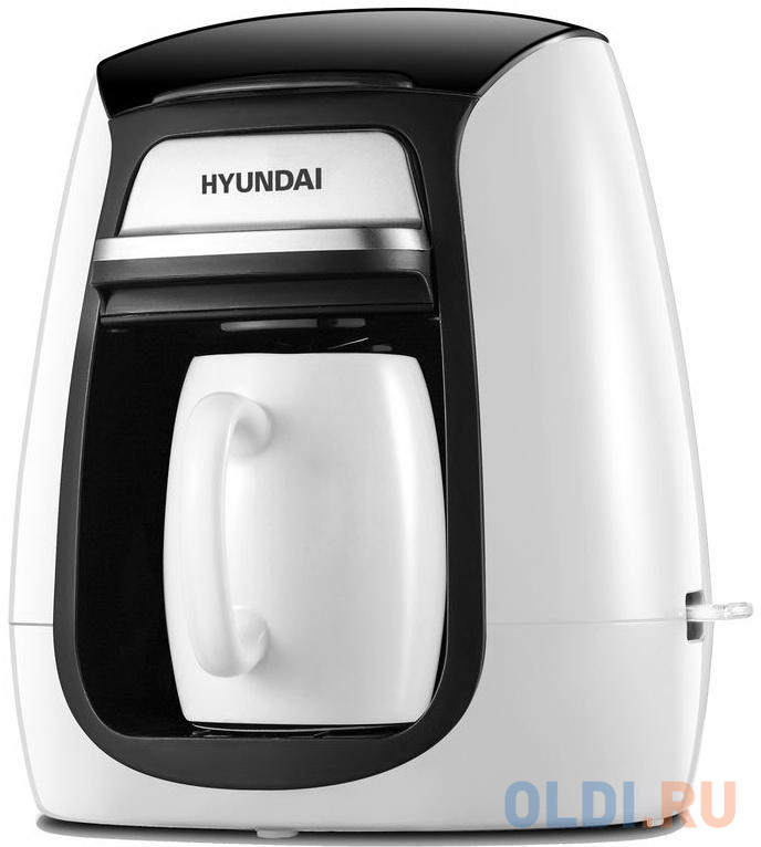 

Кофеварка капельная Hyundai HYD-0102 300Вт белый