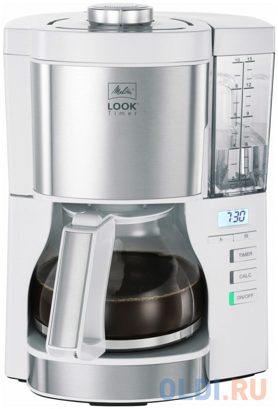 

Кофеварка капельная Melitta Look V Timer 1080Вт белый