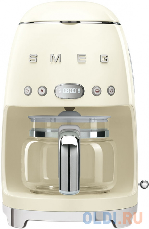 

Кофеварки эспрессо SMEG/ Капельная кофеварка, стиль 50-х годов, кремовая