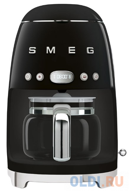  Капельная кофеварка,SMEG DCF02BLEU , черный