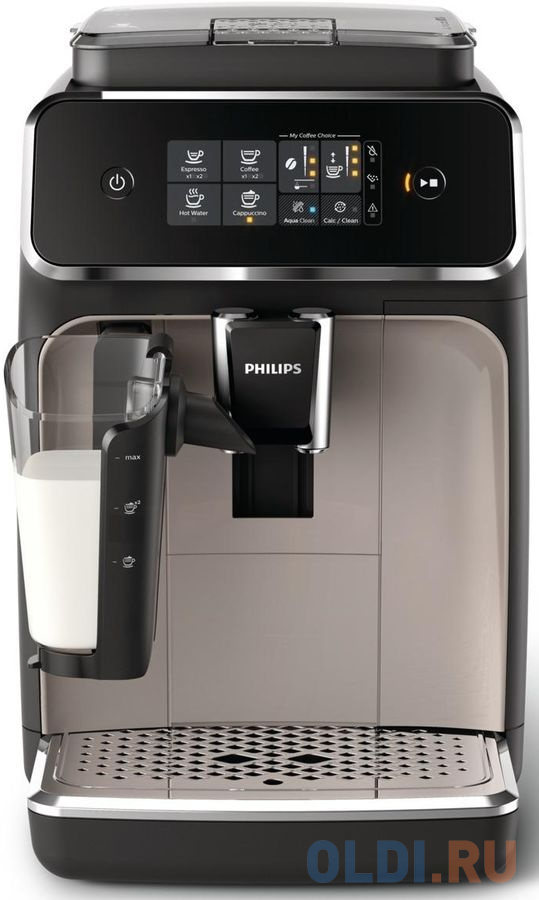 

Кофемашина Philips EP2035/40 черный/серебристый