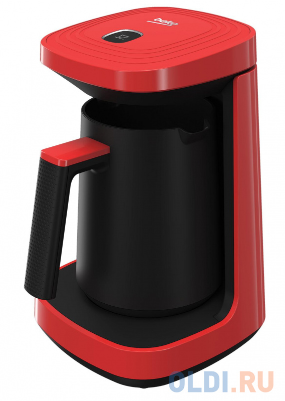 Кофемашина Beko TKM 2940K 500 Вт черный красный холодильник beko b3r1cnk363hw