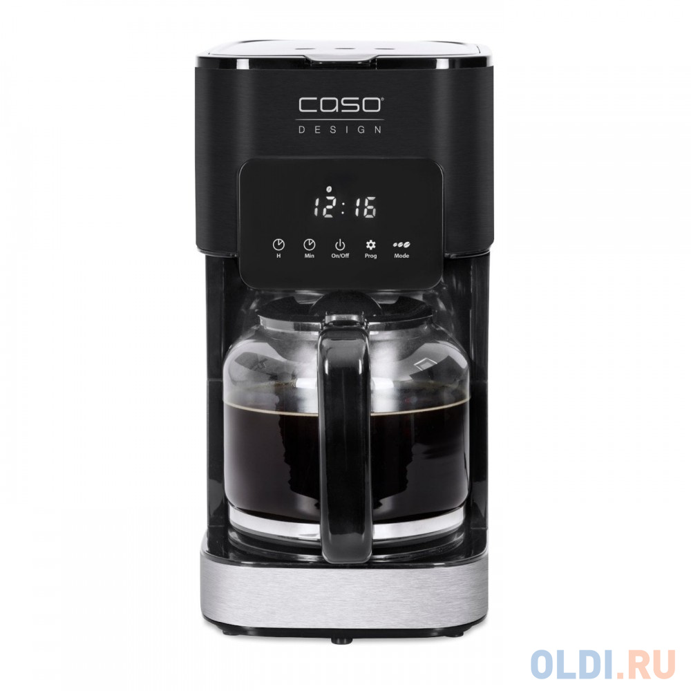 Кофеварка CASO Coffee Taste & Style 900 Вт черный кофеварка clatronic ka 3733 coffee to go thermo