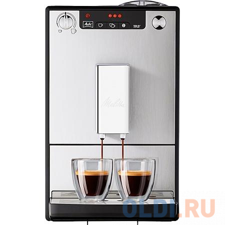 

Кофемашина Melitta Caffeo E950-111 Solo 1400Вт серебристый