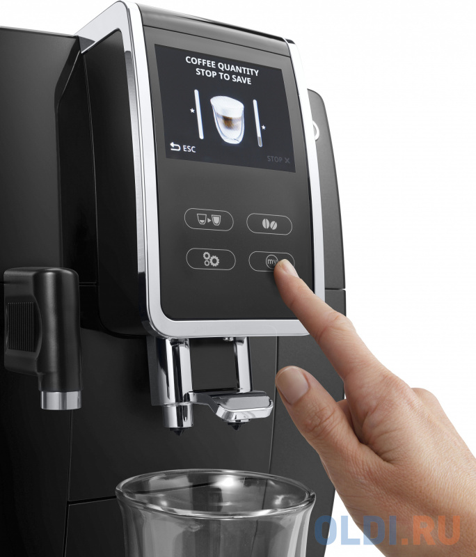 Кофемашина DeLonghi ECAM370.70.B 1450 Вт черный фото