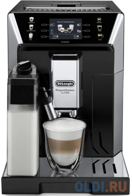 

Кофемашина DeLonghi ECAM550.65.SB 1450 Вт черный серебристый