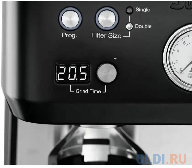 Кофеварка Solis GRIND & INFUSE PERFETTA BLACK 1019 SCH 1650 Вт черный фото