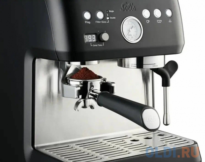 Кофеварка Solis GRIND & INFUSE PERFETTA BLACK 1019 SCH 1650 Вт черный фото