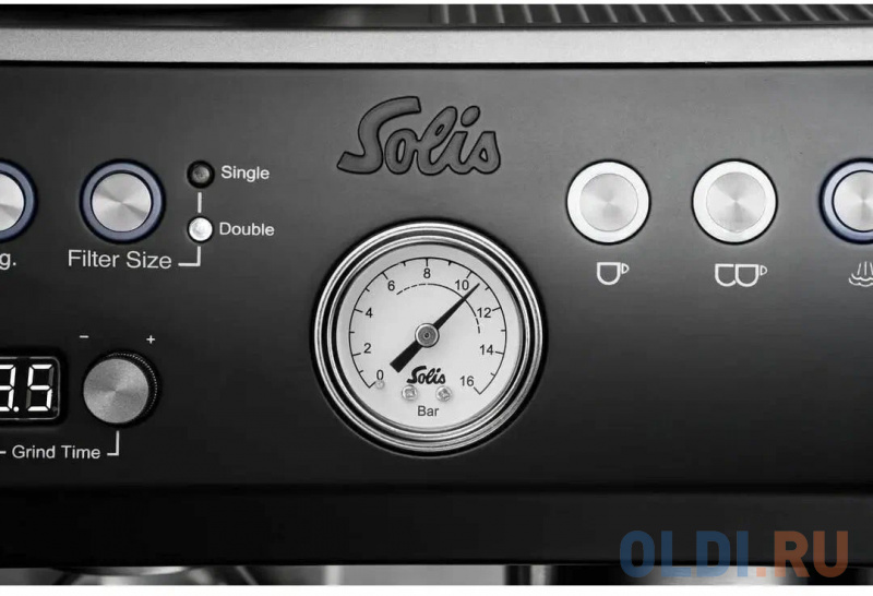Кофеварка Solis GRIND & INFUSE PERFETTA BLACK 1019 SCH 1650 Вт черный фото