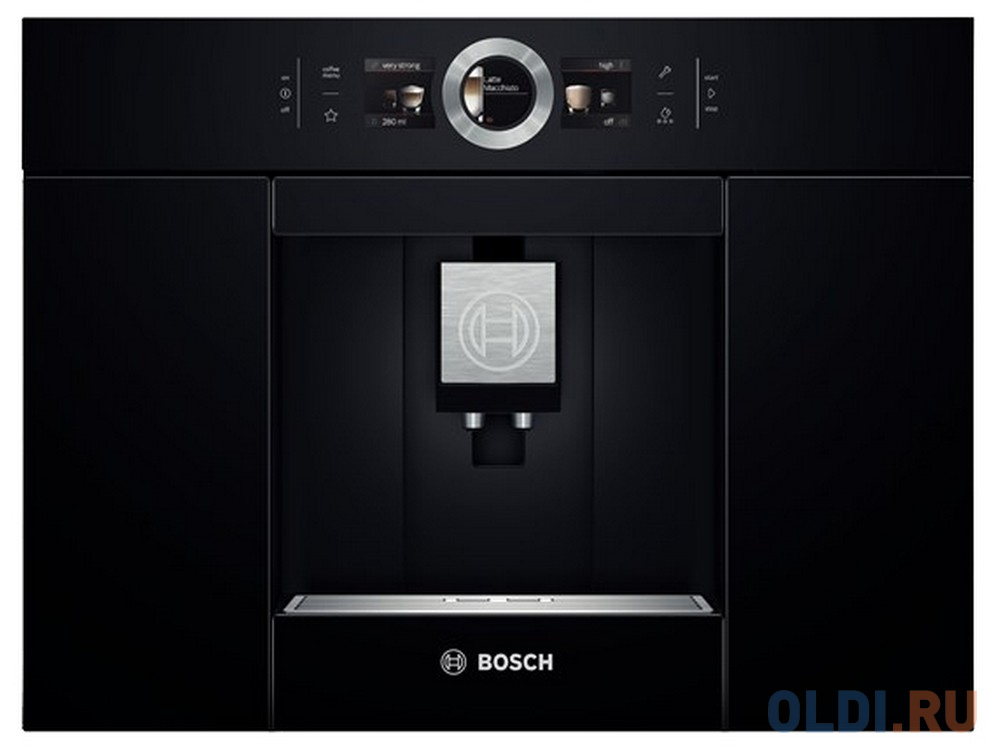 Встраиваемая кофемашина Bosch CTL636ES1 черно-серебристый - фото 1