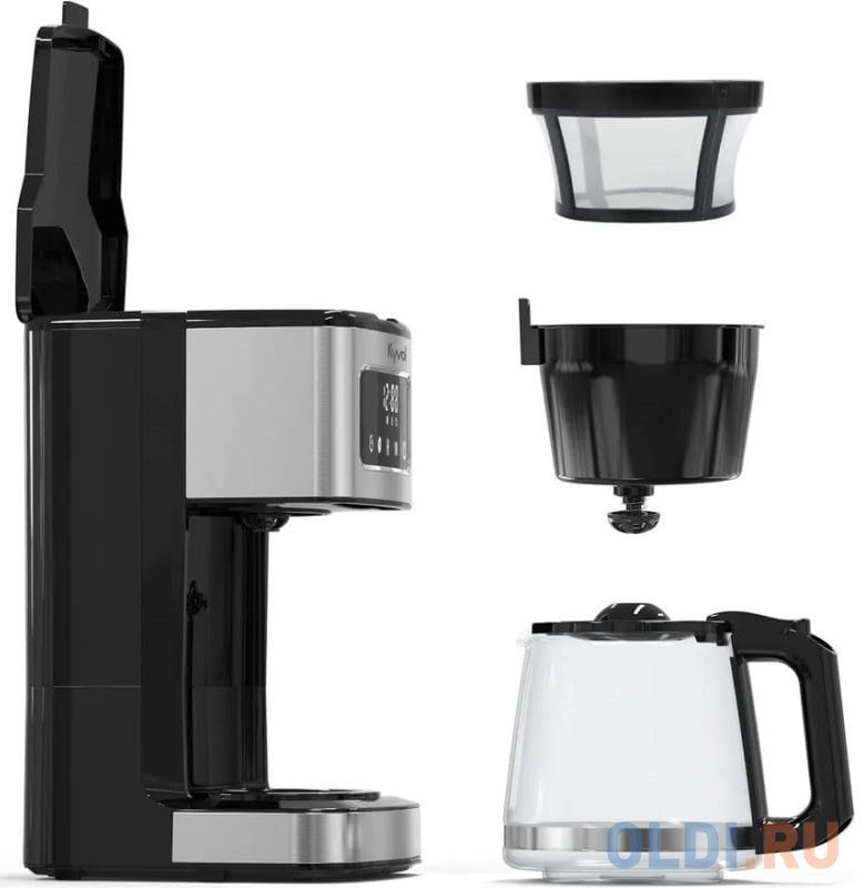 Кофеварка Kyvol CM-DM121A 1000 Вт черный фото