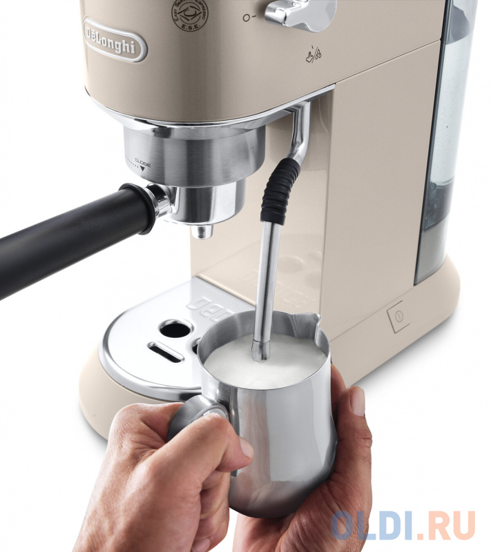 Кофеварка DeLonghi Dedica Arte EC885.BG 1300 Вт бежевый фото