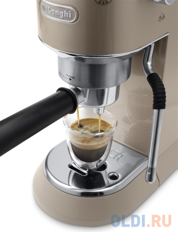 Кофеварка DeLonghi Dedica Arte EC885.BG 1300 Вт бежевый фото