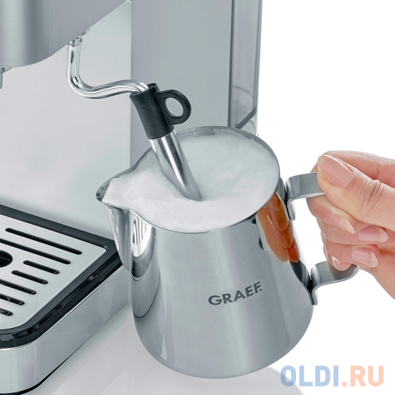 Кофемашина Graef Salita ES 400 1400 Вт серебристый фото