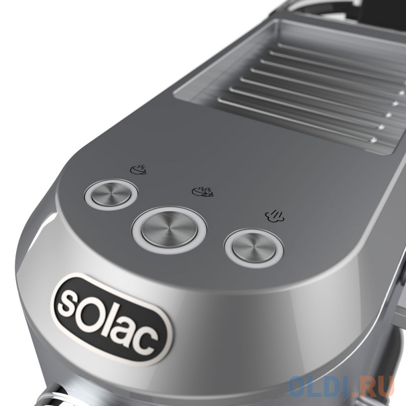 Кофемашина Solac Taste Slim ProCAP 1200 Вт серебристый фото