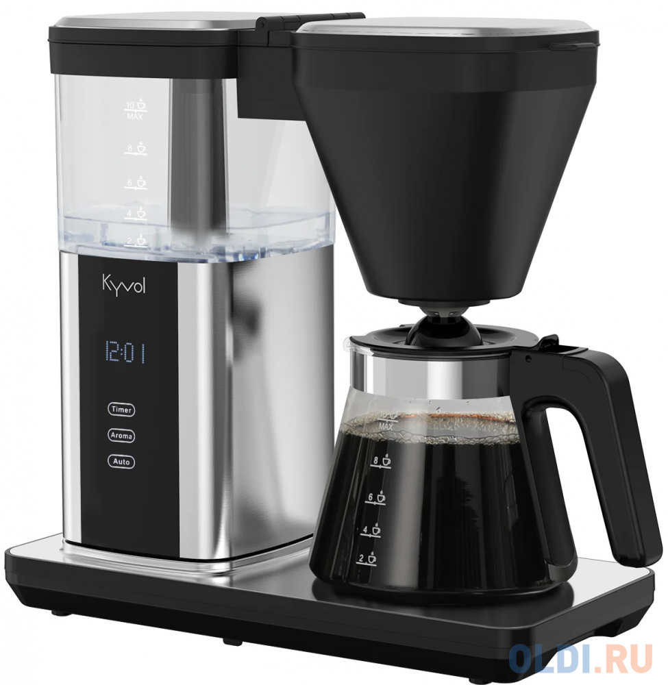 Кофеварка Kyvol Premium Drip Coffee Maker CM06 1550 Вт черный дорожный набор для придания объема волосам body maker