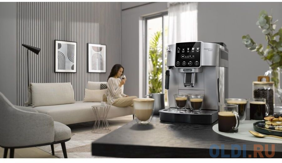 Кофемашина DeLonghi ECAM220.31.SB 1450 Вт черный/серебристый Вид№5