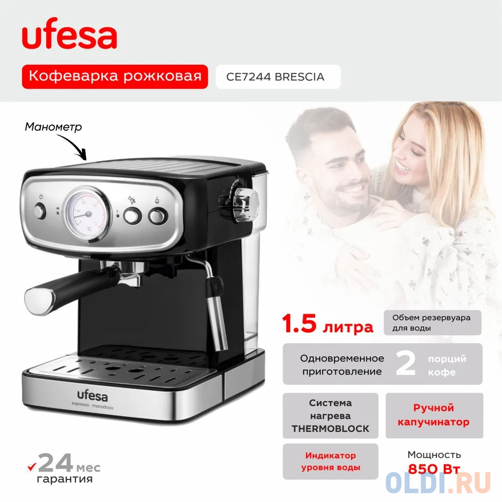 Кофеварка CE7244 BRESCIA UFESA