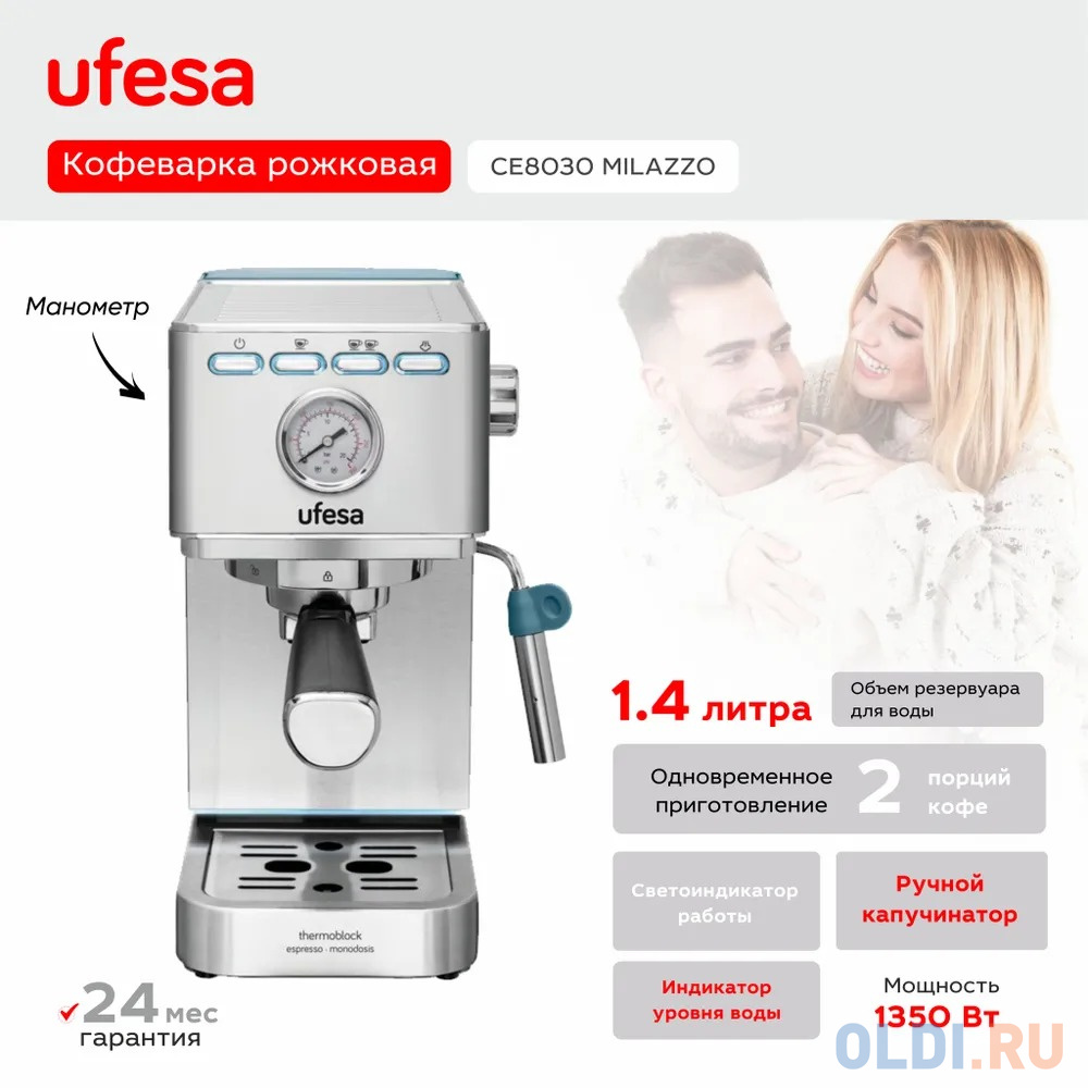 

Кофеварка CE8030 MILAZZO UFESA