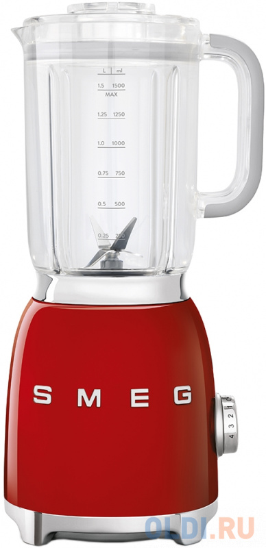 

Блендер стационарный Smeg BLF01RDEU 800Вт красный