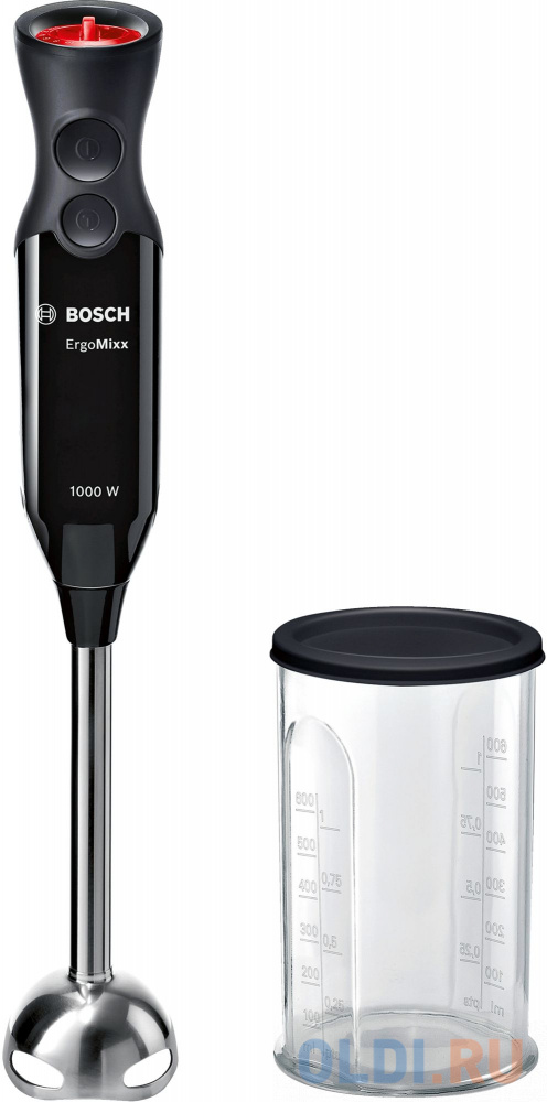 Блендер погружной Bosch MS6CB6110 1000Вт чёрный MCO00074622 - фото 1