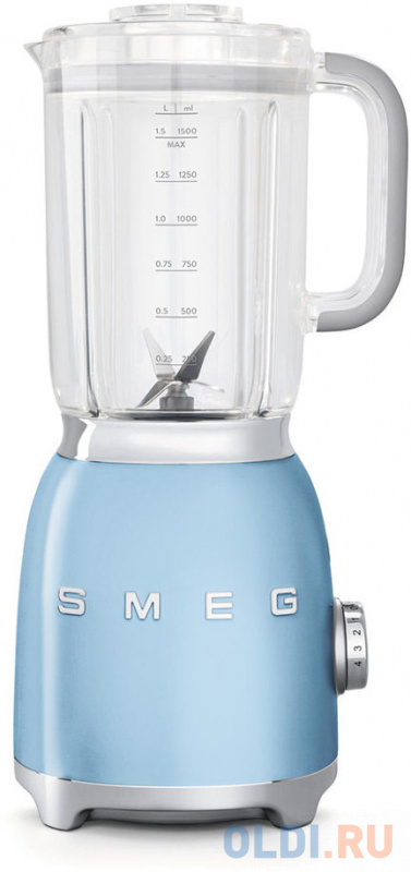 

Блендер стационарный Smeg BLF01PBEU 800Вт голубой