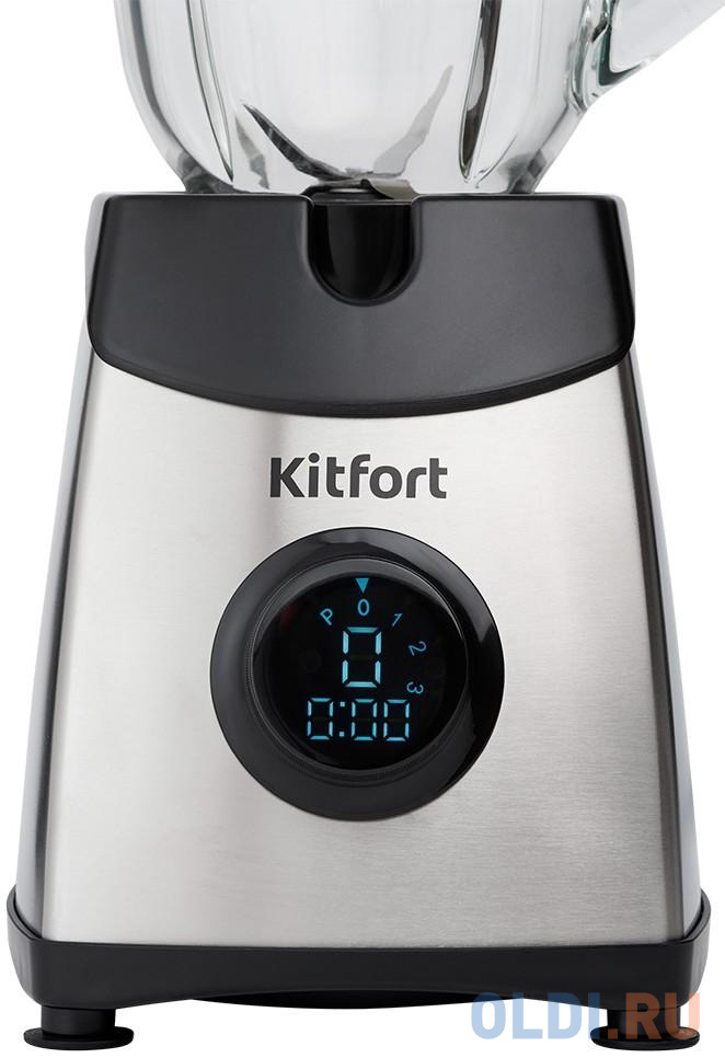 Блендер стационарный Kitfort KT-1394 550Вт серебристый - фото 3