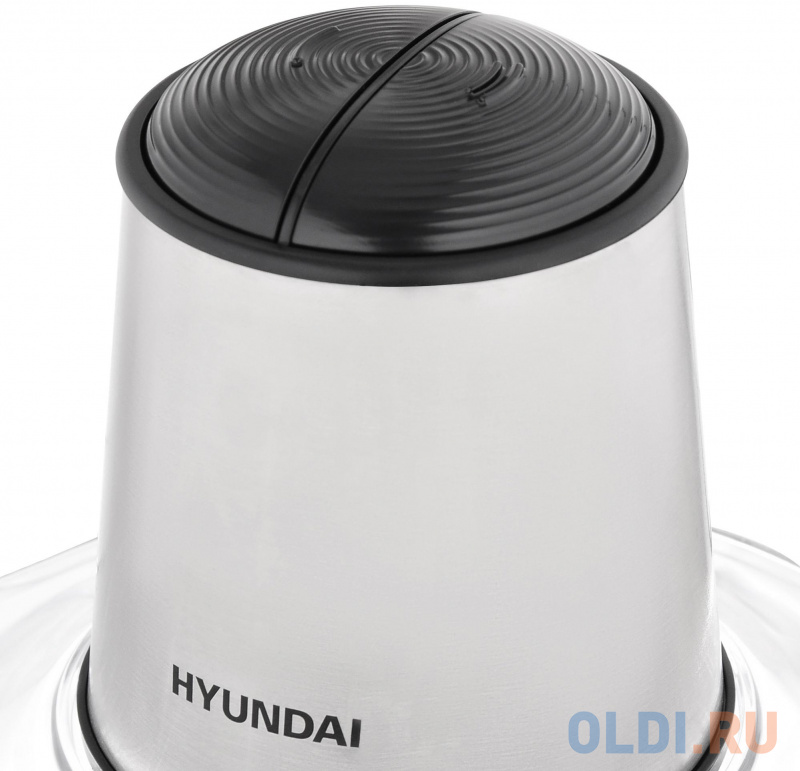 Измельчитель электрический Hyundai HYC-G4120 2л. 400Вт серебристый фото