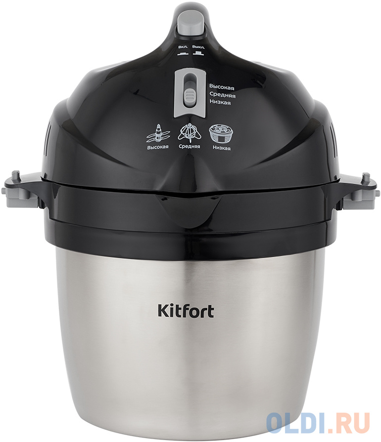 Измельчитель электрический Kitfort КТ-1396 3.5л. 350Вт черный - фото 1