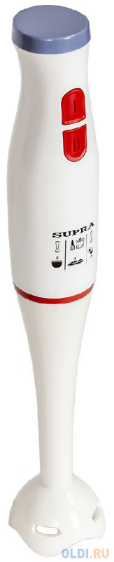 Блендер погружной Supra HBS-294 400Вт белый красный, цвет белый/красный - фото 2