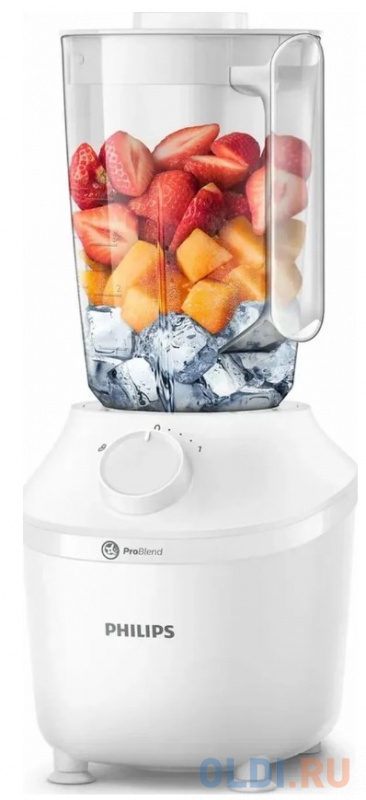 Блендер стационарный Philips HR2041/00 450Вт белый фото