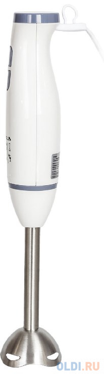Блендер погружной Supra HBS-694 700Вт серый белый, цвет белый/серый - фото 2