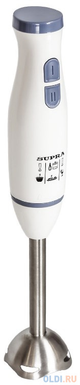 Блендер погружной Supra HBS-694 700Вт серый белый, цвет белый/серый - фото 3