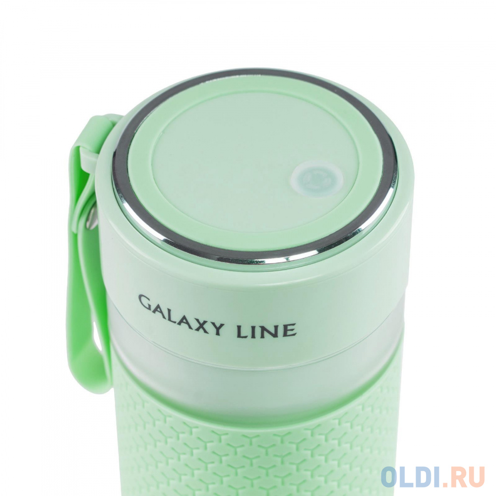 Блендер стационарный Galaxy Line GL 2161 45Вт мятный, цвет зелёный, размер 9,8х9,8х20,3 см. - фото 3