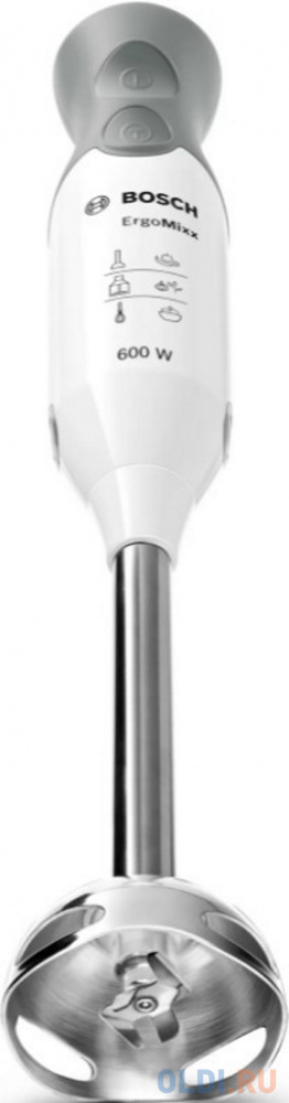 Блендер погружной Bosch MSM 66120 600Вт белый, размер 393х55х62 мм - фото 5