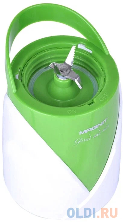 Блендер стационарный Magnit RMB-2702 250Вт белый зелёный, размер н/д, цвет белый/зеленый - фото 3