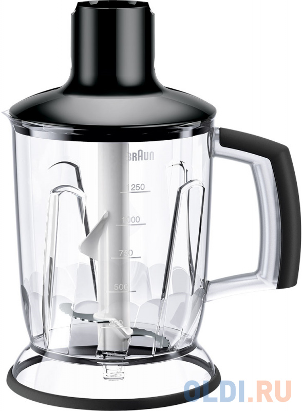Блендер погружной Braun MQ9147X 1200Вт чёрный фото