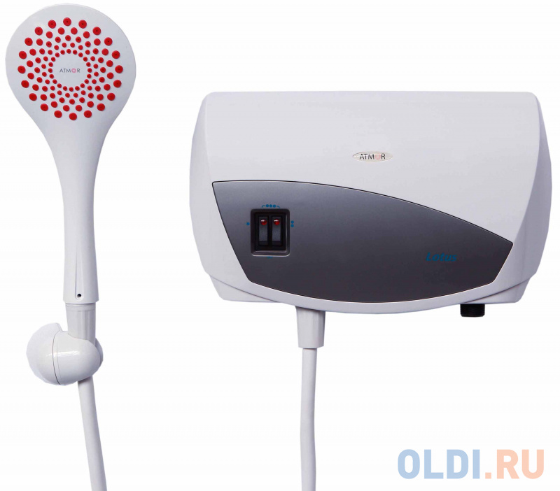 

Водонагреватель проточный Atmor Lotus 3.5кВт душ