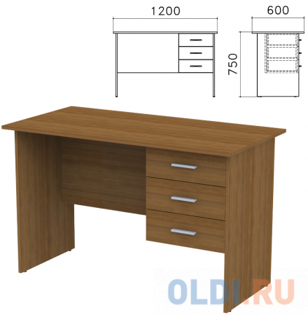 Стол для компьютера 1200х600х750 мм