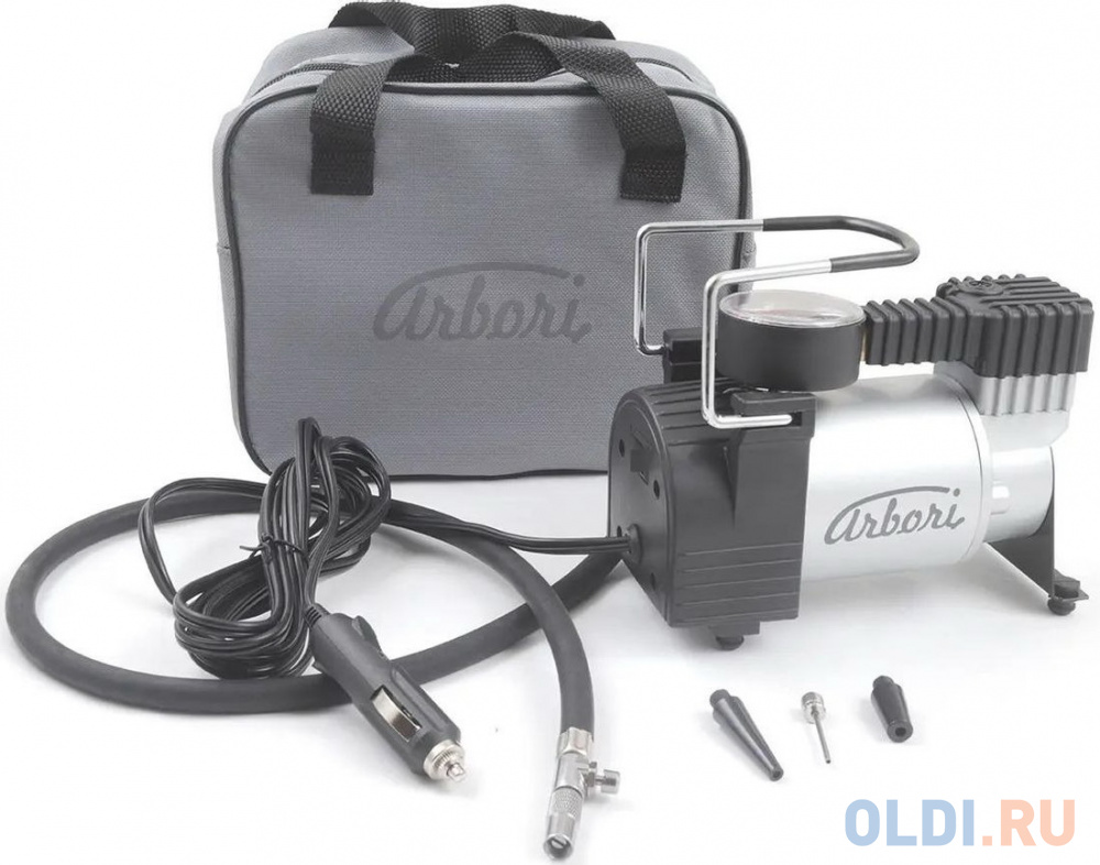 Arbori Автомобильный компрессор для накачки шин, производительность 30л/мин .S.730 ARBORI.S.730 автомобильный компрессор старт авто ветр acp121