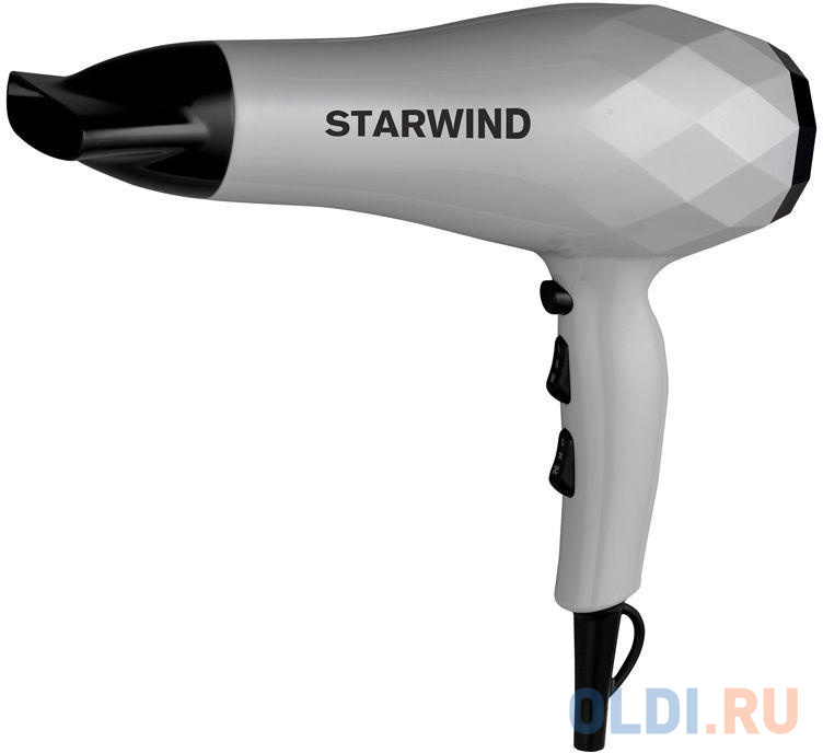 Фен Starwind SHT6101 2000Вт серый фен starwind shd 7072 золотистый
