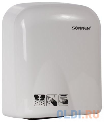 Сушилка для рук Sonnen HD-165 1650Вт белый 604191 от OLDI