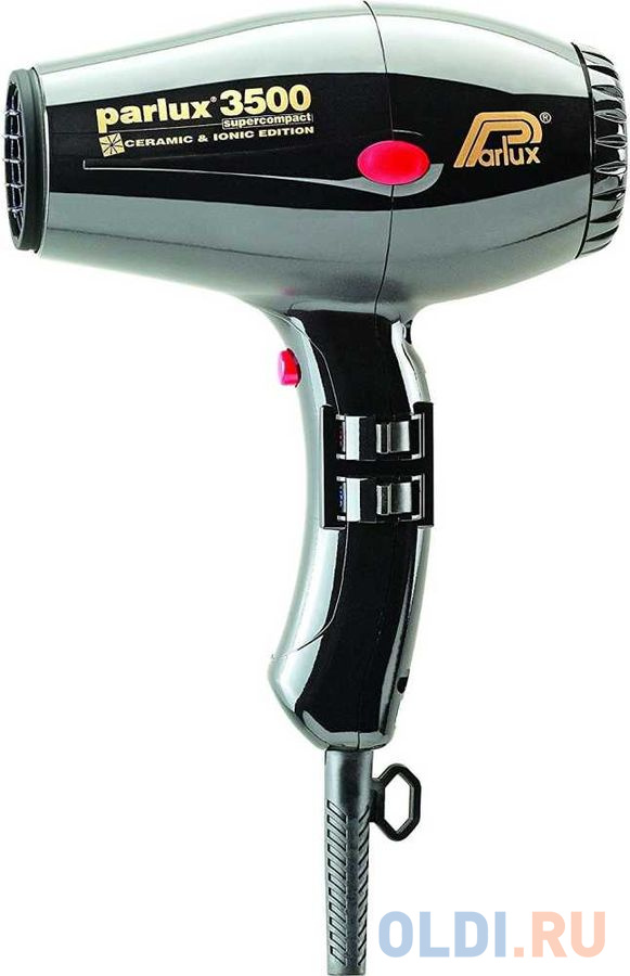 

Фен Parlux 3500 SuperCompact Ceramic&Ionic Edition 2000Вт чёрный