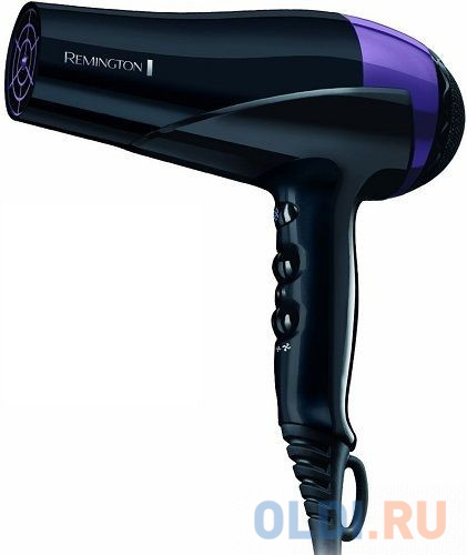 

Фен Remington D 6090 2100Вт чёрный фиолетовый
