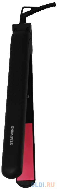 Выпрямитель Starwind SHE5500 25Вт черный/розовый (макс.темп.:200С) - фото 2