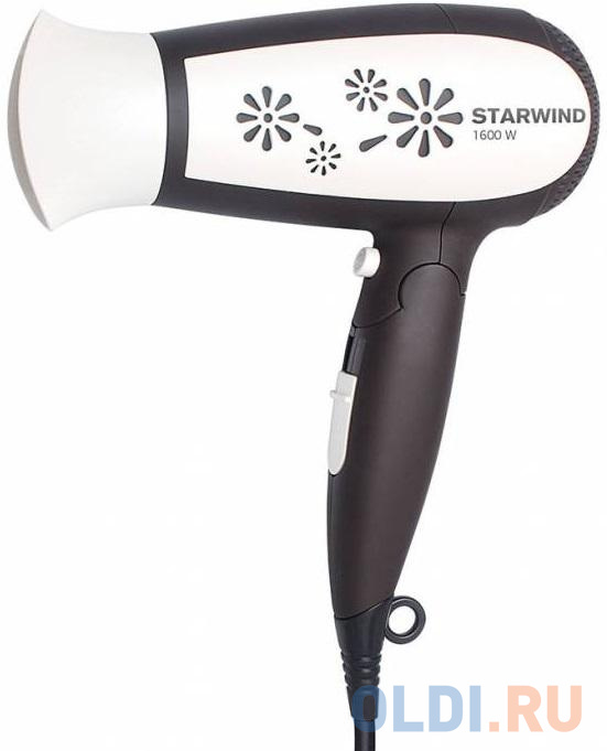 Фен Starwind SHT4417 1600Вт коричневый/белый - фото 1
