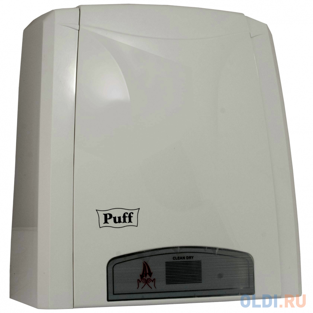 Электросушитель для рук PUFF 8811А  1.5кВт белый ABS пластик от OLDI